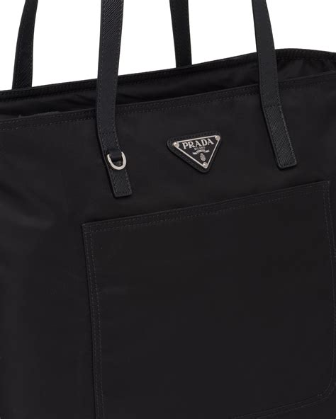 prada beach bag|prada nylon tote bag.